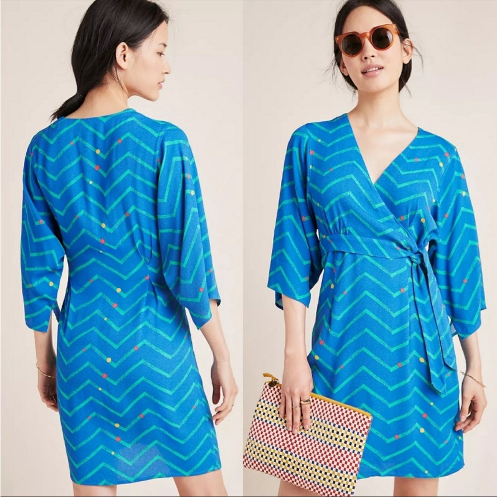Aryessa Anthropologie Janeiro Dolman Sleeve Dress SZ 0 EUC